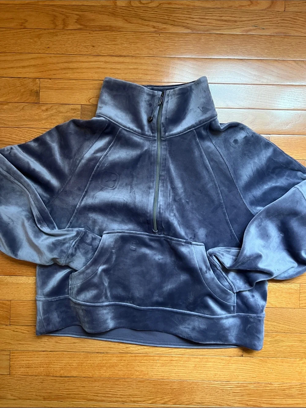lululemon athletica Plush Half-Zip Teddy Pullover — Slate Blue